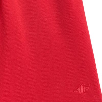 5. Boy's shorts 4F CAS M780 red 4FJWSS26TSHOM780 62S