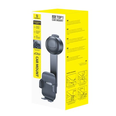 11. Baseus PrimeTrip C03 Car Holder with Suction Cup for Dashboard - Black