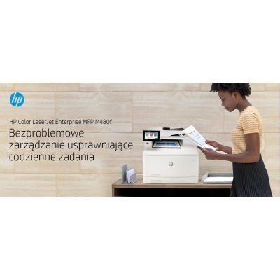 90. HP Color LaserJet Enterprise MFP M480f