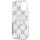 7. Karl Lagerfeld IML Choupette Head & Monogram case for iPhone 15 / 14 / 13 - transparent