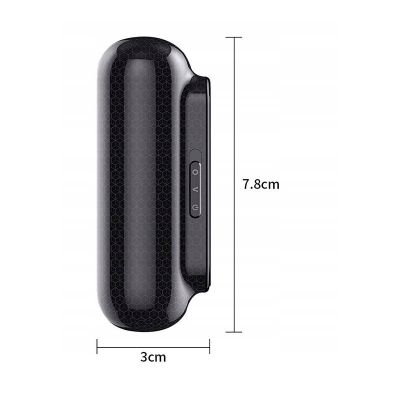 3. GoSpy VOS Q77 2-in-1 Voice Recorder with Voice Detection 8GB 20 Days Black