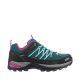 5. CMP Rigel Low WP women's trekking shoes turquoise 3Q1324616NN