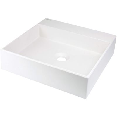 Granite countertop washbasin with tap space - 400x400 mm