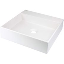 Granite countertop washbasin with tap space - 400x400 mm