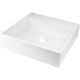 Granite countertop washbasin with tap space - 400x400 mm