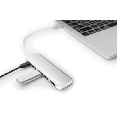 6. Digitus 4-port USB Type-C™ (USB 3.0) hub + PD