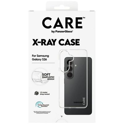 6. CARE by PanzerGlass X-Ray Case for Samsung Galaxy S26 - Transparent
