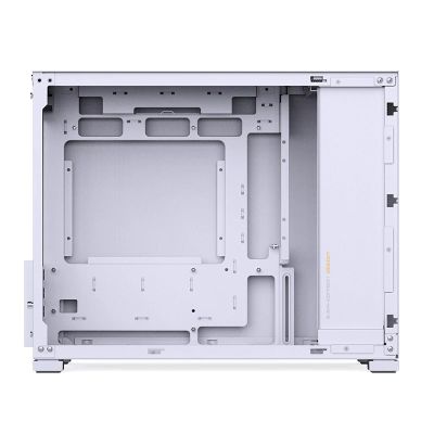 12. Jonsbo D32 STD PC Case, White, Mini Case, mATX, Tempered Glass – White