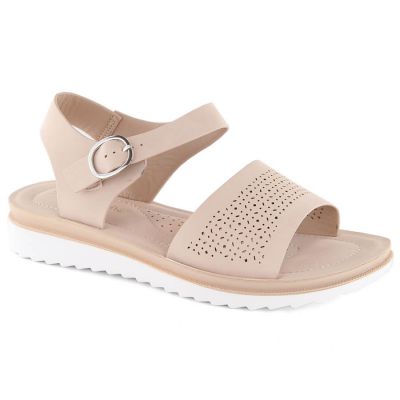 19. Sergio Leone W SK53N heeled and platform pumps beige