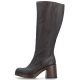 3. Women's insulated brown ankle boots with a block heel Rieker 58090-25