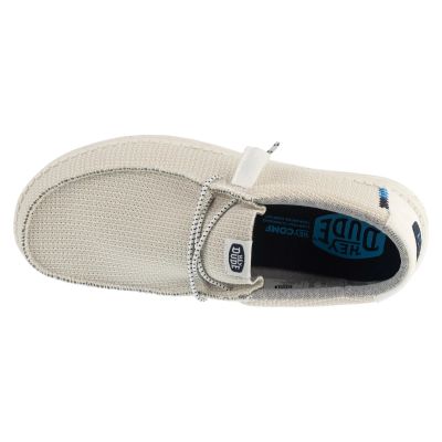3. Hey Dude Wally Sport Mesh 40403-100 Beige 41