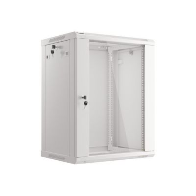 Lanberg WF01-6415-10S Rack Cabinet (770mm / 600mm / 450mm; wall-mounted; gray)