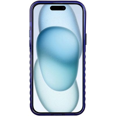 4. Audi IML Big Logo MagSafe case for iPhone 15 / 14 / 13 - blue