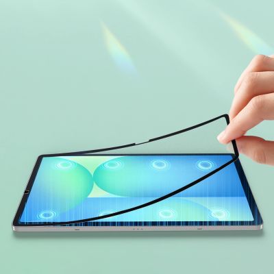 4. Dux Ducis Naad Paperlike Matte Screen Protector for Samsung Galaxy Tab S10 FE Plus - with Black Frame