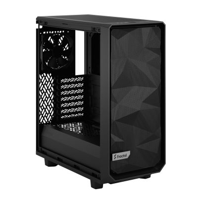 12. Fractal Design Meshify 2 Compact Black Solid Case