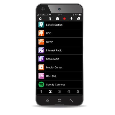 5. DR 463 Bluetooth DAB+ DLNA Internet Radio Adapter