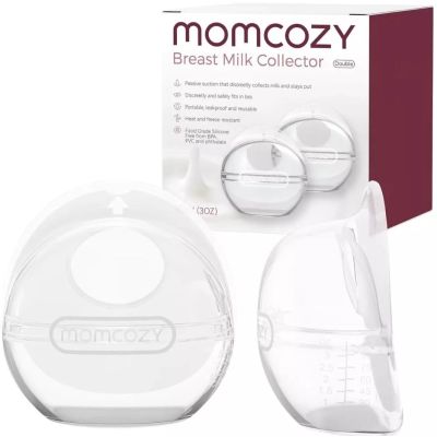 Momcozy reusable milk collector 90 ml, set of 2