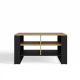 3. COFFEE TABLE MODERN 4P ARTISAN BLACK LEG
