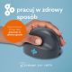16. R-Go Tools R-Go HE Basic Vertical Mouse, Ergonomic Mouse, Medium Size (Hand Length 165-185 mm), Left-Handed, Bluetooth