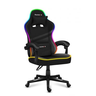 7. Huzaro Force 4.4 RGB Black Gaming Chair