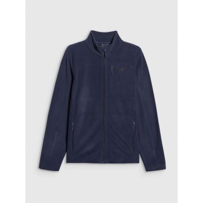 7. Men’s Regular-Fit Fleece with Stand Collar 4F 4FRMM00TFLEM435-31S
