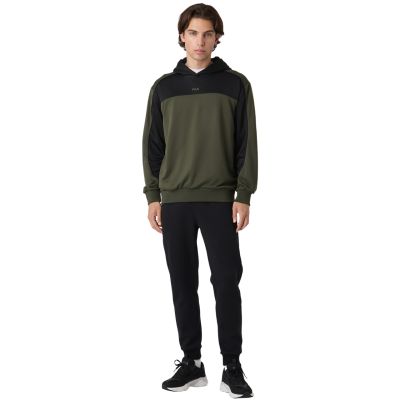 10. Fila Rivoli men's sweatshirt olive and black FAM1121 63185