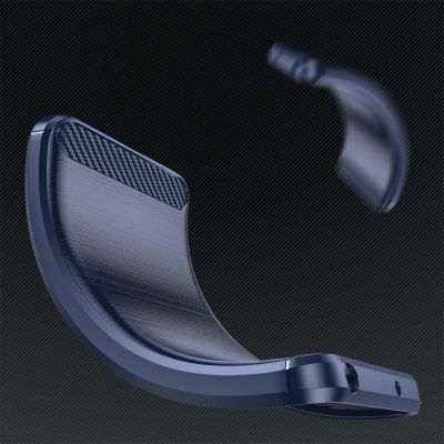 5. Thunder Case Xiaomi Poco M4 5G silicone armor case blue