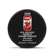 IIHF World Championship IA Sosnowiec 2026 puck
