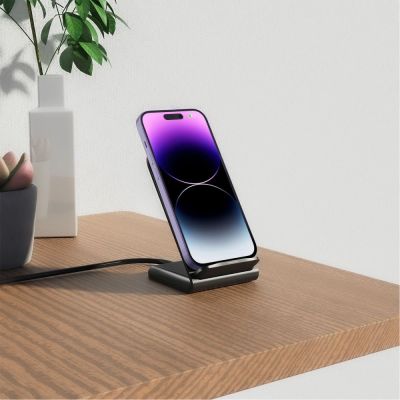 3. Tech-Protect QI15W-S2 inductive charger 15W in the form of a stand - black