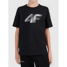 Boy's cotton T-shirt with 4F logo 4FJWMM00TTSHM3604-20S