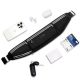 4. Tech-Protect M3 Universal Sport Waist Bag - Black