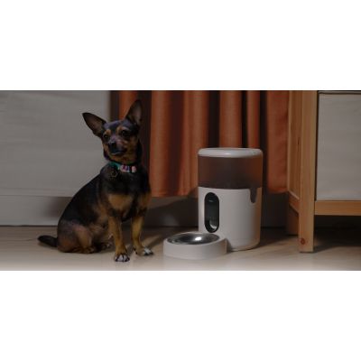 14. Aqara PETC1-M01 Smart Pet Feeder C1 - intelligent food feeder for dogs or cats, automatic feeder, white