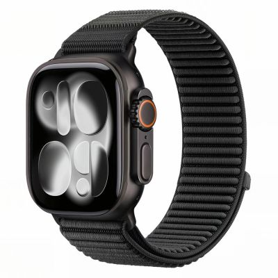 Tech-Protect NylonLoop Band for Apple Watch 40 / 41 / 42 mm – Black