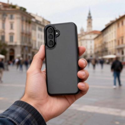 4. Tech-Protect Magmat Case for Samsung Galaxy A36 / A56 / A37 5G - Black