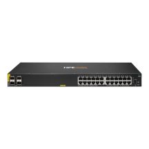 HPE Aruba Networking CX 6000 24p 10M/100M/1G Class4 PoE 4p SFP 1G 370W Managed Switch L3 Gigabit Ethernet (10/100/1000) PoE Support 1U