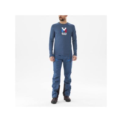 7. MILLET M Trilogy Wool Ts Ls Navy Blue Underwear
