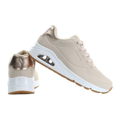 3. Skechers UNO - SHIMMER 155196-NAT