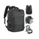 NOVEEN CTB400 Black Cabin Travel Backpack 40x20x25