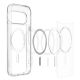 6. Spigen Ultra Hybrid Mag MagSafe Case for Google Pixel 11 Pro XL - Clear and White