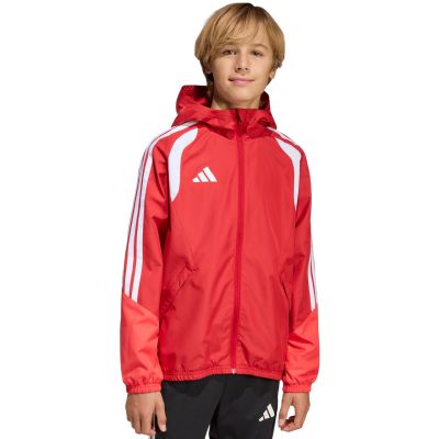 12. adidas Tiro 26 Competition All Weather Kids Jacket Red KB0155