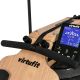 13. VIRTUFIT ELITE WOODEN ROWING MACHINE WITH WATER RESISTANCE - WOOD/OAK
