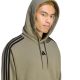 4. Men's adidas Essentials 3-Stripes French Terry Hoodie Olive KY4204