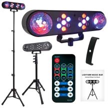 LIGHT4ME MAGIC BAR disco effect LED PAR ball + stand