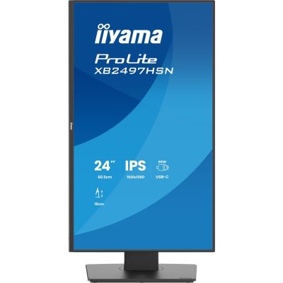 4. iiyama ProLite XB2497HSN-B1 computer monitor 60.5 cm (23.8") 1920 x 1080 px Full HD LED Black