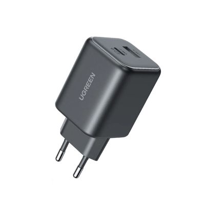 Ugreen Nexode N Series X525 45W GaN Wall Charger 1x USB-A 1x USB-C - Black