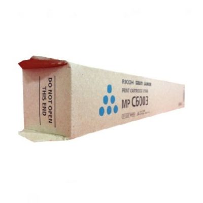 Toner cartridge for Ricoh MP C6003 printer Cyan