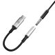 7. 3mk USB-C adapter - 3.5 mm minijack - silver
