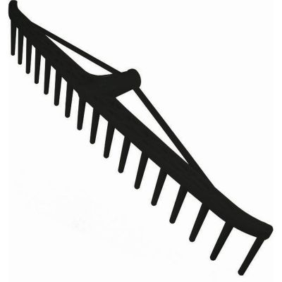 4. GARDEN RAKE FOR HAY PRO BLACK RETRO
