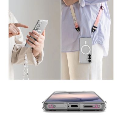 6. Ringke Fusion Magnetic MagSafe Case for Samsung Galaxy S26 - Transparent