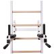 16. GYMNASTIC LADDER, HAND BAR, BENCH, CHILDREN'S ACCESSORIES, WHITE MAT BENCHK 414